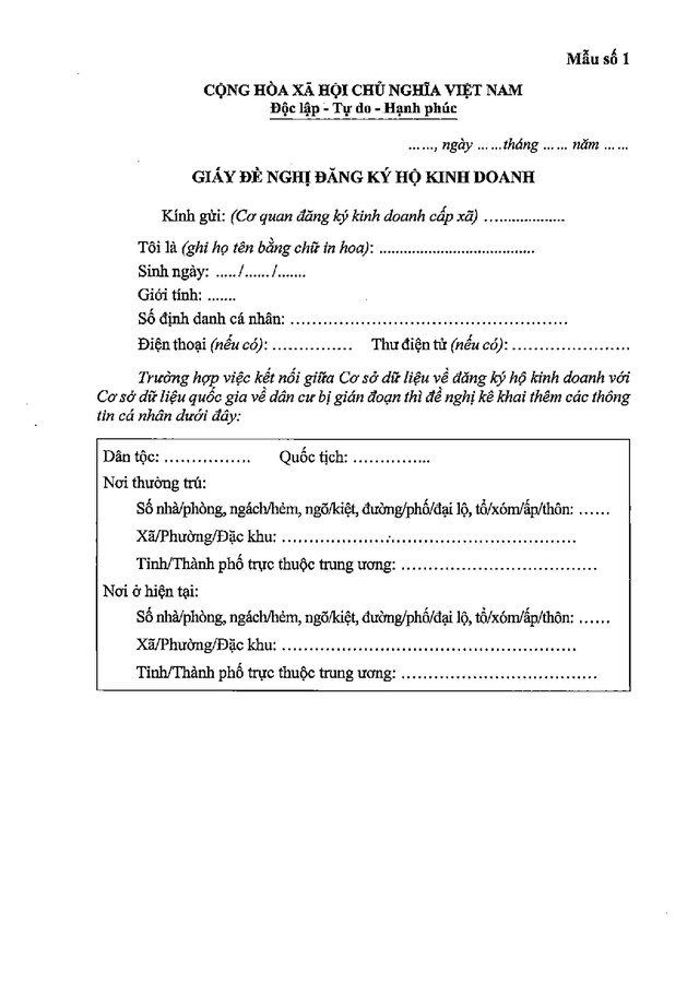 Chi tiết 28 biểu mẫu ĐĂNG KÝ HỘ KINH DOANH- Ảnh 3.