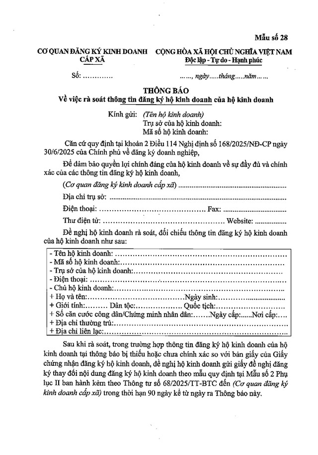 Chi tiết 28 biểu mẫu ĐĂNG KÝ HỘ KINH DOANH- Ảnh 46.