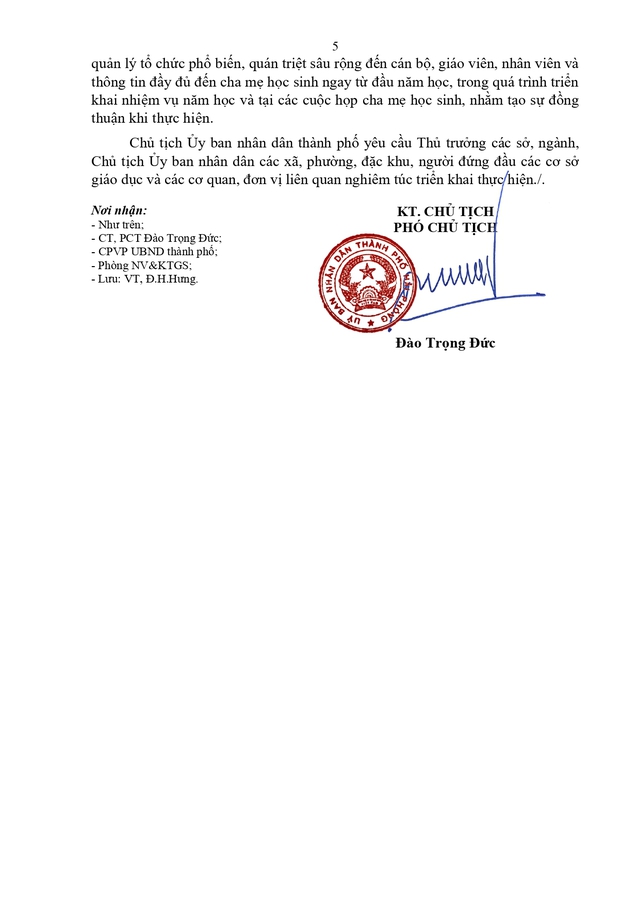 Tăng cường kiểm tra bữa ăn bán trú; chấn chỉnh hoạt động dạy thêm, học thêm; rà soát, cắt giảm các cuộc thi- Ảnh 6.