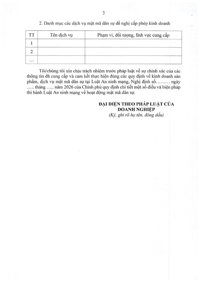 Nghị định số 341/2026/NĐ-CP quy định chi tiết Luật An ninh mạng về hoạt động mật mã dân sự- Ảnh 25.