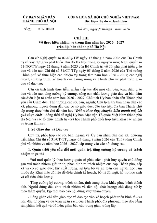 Rà soát vị trí việc làm, biên chế, cơ cấu nhân sự giáo dục, giải quyết chính sách sau sắp xếp, sáp nhập trường học- Ảnh 2.