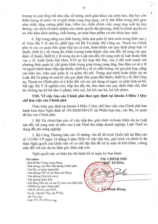 Khẩn trương hoàn thiện dự án Luật Đất đai (sửa đổi); xử lý dứt điểm tình trạng thiếu sách giáo khoa- Ảnh 16.
