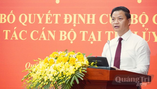 Bộ Chính trị chỉ định đồng chí Vương Quốc Tuấn giữ chức Bí thư Tỉnh ủy Quảng Trị; đồng chí Bùi Hoàng Phương giữ chức Phó Bí thư Tỉnh ủy Quảng Trị- Ảnh 4.