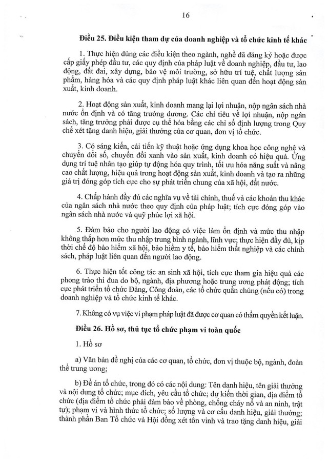 Quyết định số 45/2026/QĐ-TTg quy định thi hành Luật Thi đua, khen thưởng- Ảnh 15.
