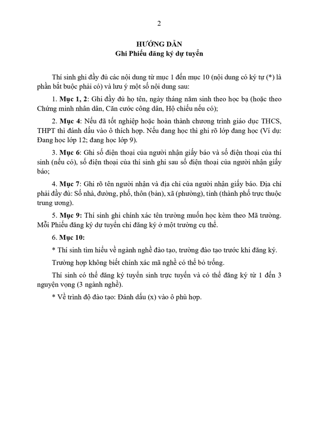 Thông tư số 76/2026/TT-BGDĐT quy chế tuyển sinh trong giáo dục nghề nghiệp- Ảnh 22.