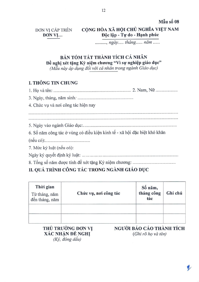 Thông tư số 67/2026/TT-BGDĐT quy định chi tiết, hướng dẫn thi hành Luật Thi đua, khen thưởng đối với ngành Giáo dục- Ảnh 26.