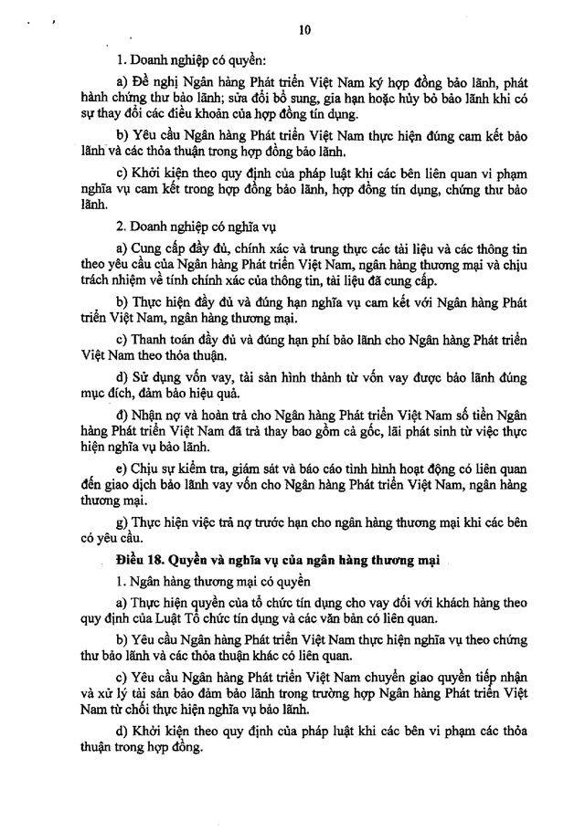 Quy chế bảo lãnh cho doanh nghiệp nhỏ và vừa vay vốn tại ngân hàng thương mại- Ảnh 10.