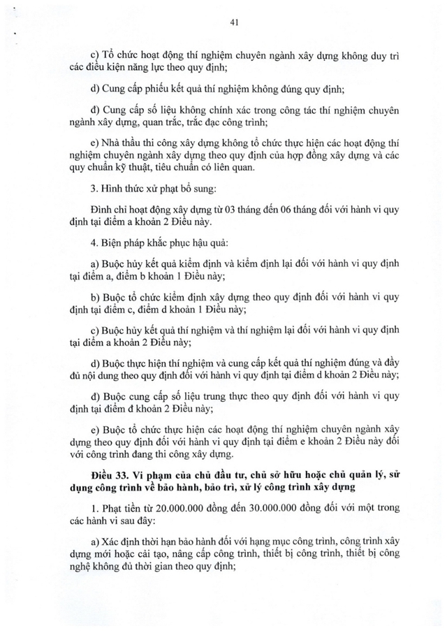 Nghị định số 339/2026/NĐ-CP quy định xử phạt vi phạm hành chính trong lĩnh vực xây dựng, quản lý công trình hạ tầng kỹ thuật, quản lý, phát triển nhà, kinh doanh bất động sản- Ảnh 41.