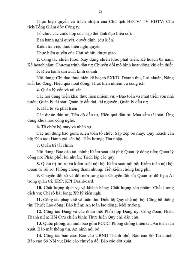 Quyết định số 123/2026/QĐ-UBND: Quy chế đánh giá, xếp loại người quản lý, kiểm soát viên tại doanh nghiệp- Ảnh 28.