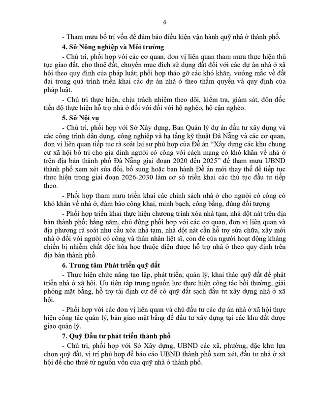 Kế hoạch 431/KH-UBND: Thực hiện Chương trình “CÓ NHÀ Ở”, phát triển Đà Nẵng bền vững, đáng sống- Ảnh 6.