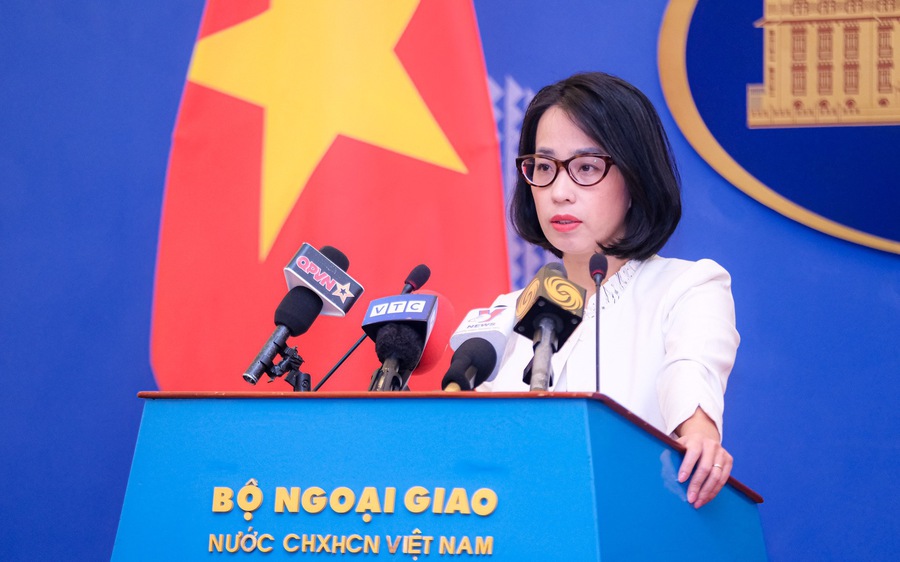 Trao công hàm phản đối Trung Quốc áp đặt lệnh cấm đánh bắt cá trên Biển Đông