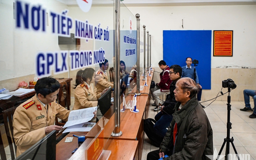 Dự kiến giảm 50% thời gian cấp giấy phép lái xe