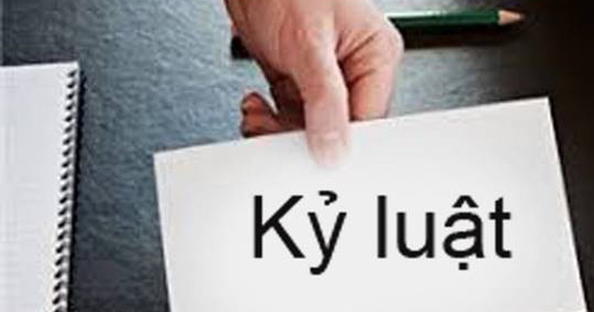Hình thức kỷ luật đối với cán bộ, công chức, viên chức có hành vi gây lãng phí