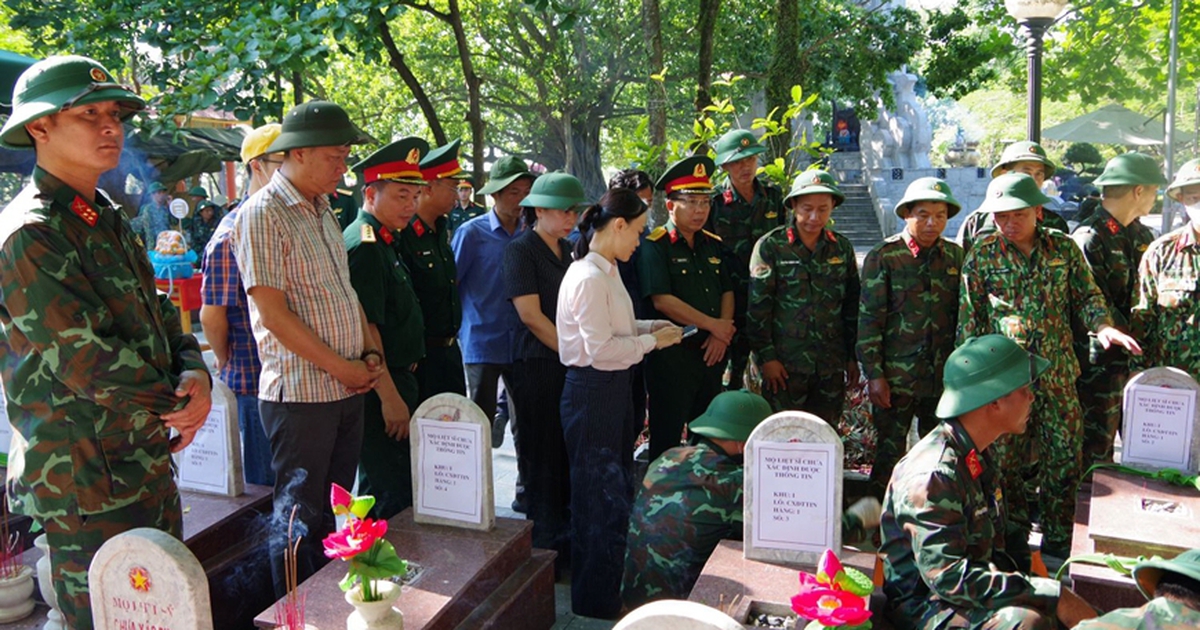 QUY ĐỊNH MỚI về chế độ ưu đãi xác định danh tính hài cốt liệt sĩ với người có công với cách mạng