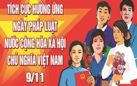 Lễ hưởng ứng Ngày Pháp luật Việt Nam sẽ diễn ra vào tối 6/11