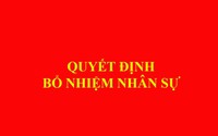 Bổ nhiệm và công bố quyết định về công tác nhân sự