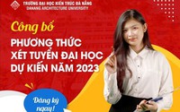 Trường Đại học Kiến trúc Đà Nẵng công bố phương án tuyển sinh 2023
