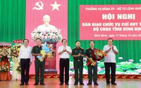 Bổ nhiệm Phó Tham mưu trưởng Quân khu, Chỉ huy trưởng Bộ Chỉ huy Quân sự tỉnh