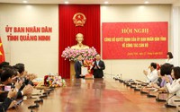 Bổ nhiệm Phó Chánh án Tòa án nhân dân tỉnh; Phó Giám đốc Sở