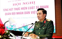Đề nghị sớm xây dựng, thực hiện Bảng lương sĩ quan theo Nghị quyết 27-NQ/TW