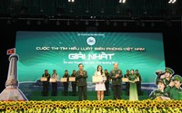Trao giải Cuộc thi trực tuyến “Tìm hiểu Luật Biên phòng Việt Nam”