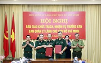 Bàn giao chức trách, nhiệm vụ Trưởng ban Ban Quản lý Lăng