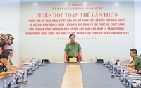 Hoàn thiện cơ sở pháp lý về phong, thăng quân hàm Thiếu tướng Công an nhân dân