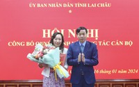 Bổ nhiệm Phó Chủ nhiệm Ủy ban Kiểm tra Tỉnh ủy giữ chức Phó Giám đốc Sở