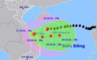 HUẾ, ĐÀ NẴNG: Người dân không ra đường, hạn chế ra khỏi nhà ứng phó bão số 6 (bão TRAMI)