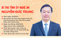 Chân dung tân Bí thư Tỉnh ủy Nghệ An Nguyễn Đức Trung