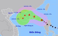 TIN BÃO SỐ 8 (bão TORAJI) và các chỉ đạo ứng phó