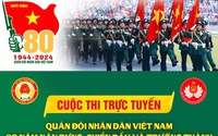 Đáp án tuần 1 cuộc thi trực tuyến Quân đội Nhân dân Việt Nam - 80 năm xây dựng, chiến đấu và trưởng thành