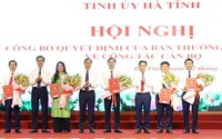 Chỉ định, bổ nhiệm 2 Tỉnh ủy viên giữ chức vụ mới; giới thiệu nhân sự Giám đốc Sở, Chánh Văn phòng UBND tỉnh,...