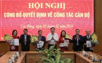 Công bố quyết định bổ nhiệm Chánh Thanh tra tỉnh và 2 Phó Trưởng Ban Tỉnh ủy