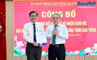 Bổ nhiệm Phó Giám đốc Sở giữ chức Giám đốc Ban Quản lý dự án