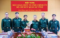 Bổ nhiệm Chủ nhiệm Chính trị giữ chức Phó Chính ủy