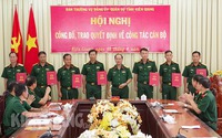 8 sĩ quan được điều động, bổ nhiệm chức vụ mới