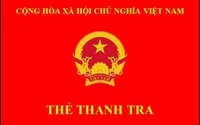 Quy định mới về mẫu Thẻ Thanh tra