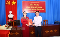 Nữ Phó Chủ tịch Ủy ban MTTQ tỉnh; Bí thư, Chủ tịch HĐND huyện nhận nhiệm vụ mới
