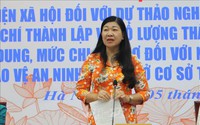 Đề nghị nghiên cứu đưa các mức hỗ trợ lực lượng bảo vệ an ninh, trật tự ở cơ sở thành tỷ lệ chung của mức lương