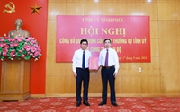 Chỉ định Chánh Văn phòng, Phó Chánh Thanh tra giữ chức Bí thư Huyện ủy