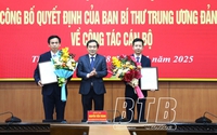 Ban Bí thư chuẩn y 2 Phó Chủ nhiệm Ủy ban Kiểm tra Tỉnh ủy