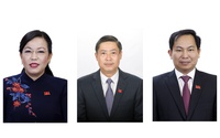 Quốc hội bầu các đồng chí Nguyễn Thanh Hải, Nguyễn Hữu Đông, Lê Quang Mạnh giữ chức vụ mới