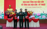 Bộ Quốc phòng bàn giao Tổng cục Hậu cần về Tổng cục Hậu cần - Kỹ thuật