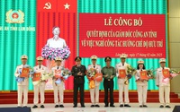 9 đồng chí Trưởng phòng, Trưởng Công an huyện và 10 Phó phòng, 2 Đội trưởng nghỉ hưu trước tuổi