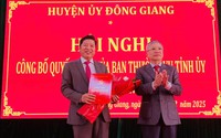 Quảng Nam bổ nhiệm Giám đốc Sở Dân tộc và Tôn giáo; chỉ định 2 tân Bí thư Huyện ủy