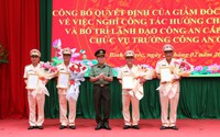 12 Đại tá, Thượng tá xung phong nghỉ hưu trước tuổi; 4 Phó Trưởng Công an huyện tự nguyện xuống xã