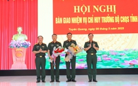 Bổ nhiệm Phó Tư lệnh Quân khu; bàn giao nhiệm vụ Chỉ huy trưởng Bộ Chỉ huy Quân sự tỉnh
