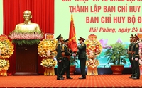 Công bố Quyết định thành lập các tổ chức quân sự địa phương tại Quân khu 3