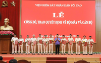 SẮP SẾP bộ máy: Điều động, bổ nhiệm nhân sự Viện Kiểm sát nhân dân